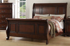 Traditional 3pc Set Est King Size Bed & Nightstands
