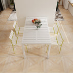 Summer 4-Pack Modern Striped Color Block Chairs