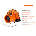 Portable Ventilator - 12 Inch Heavy Duty Cylinder Fan