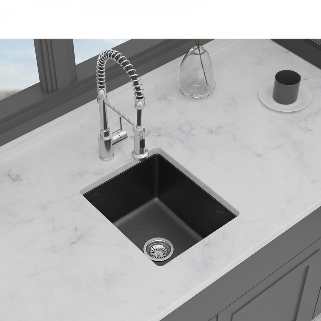 Quartz Kitchen Sink 14.82" x 17.55" x 8.38"