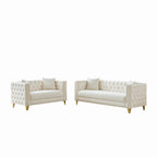 Chesterfield Velvet Sofa