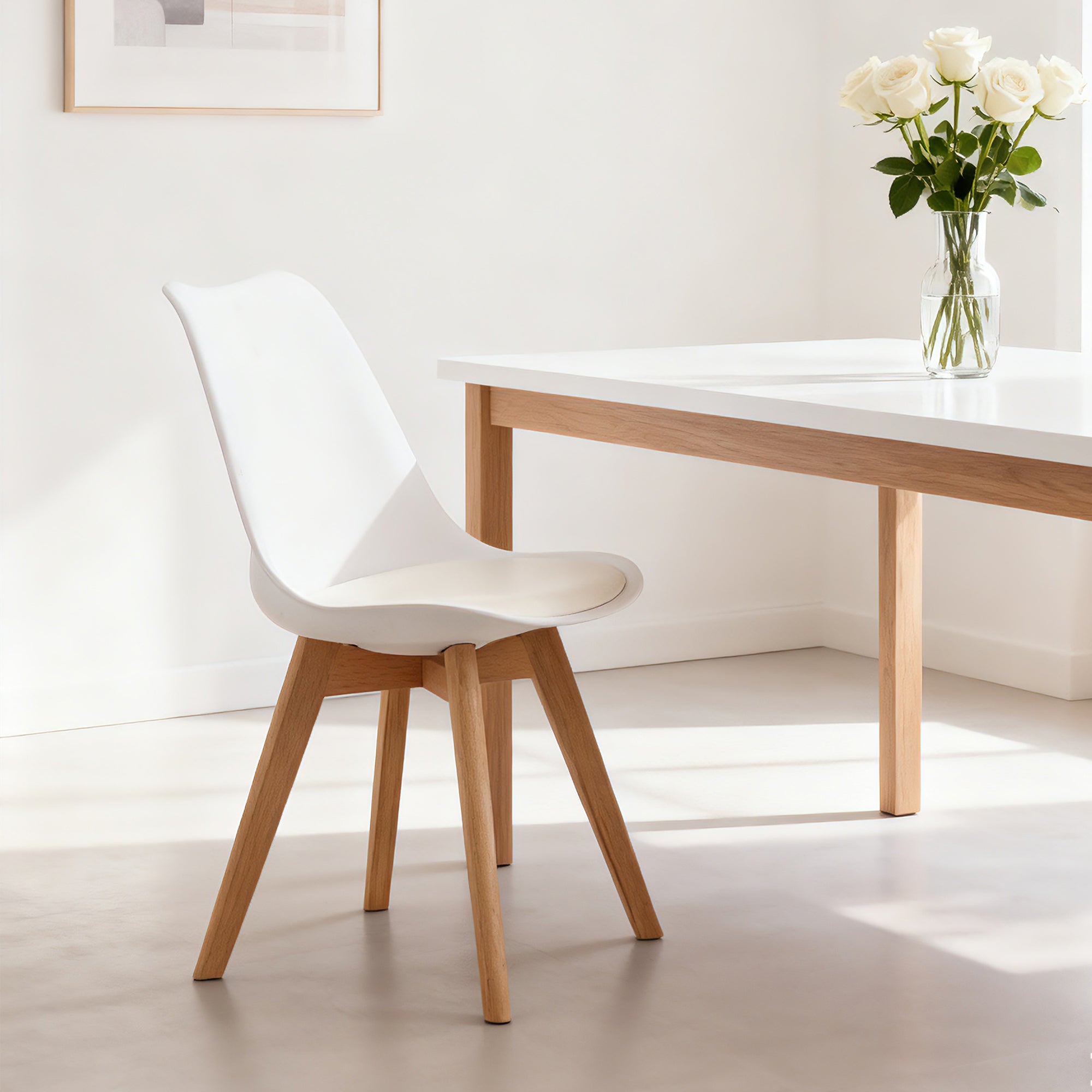 Set of Four Dining Chairs – Medieval Modern Style