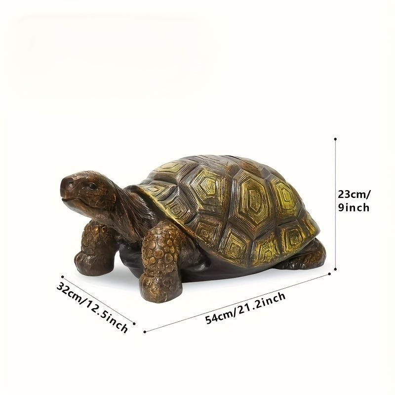 21.3" Large 3D Turtle Statue