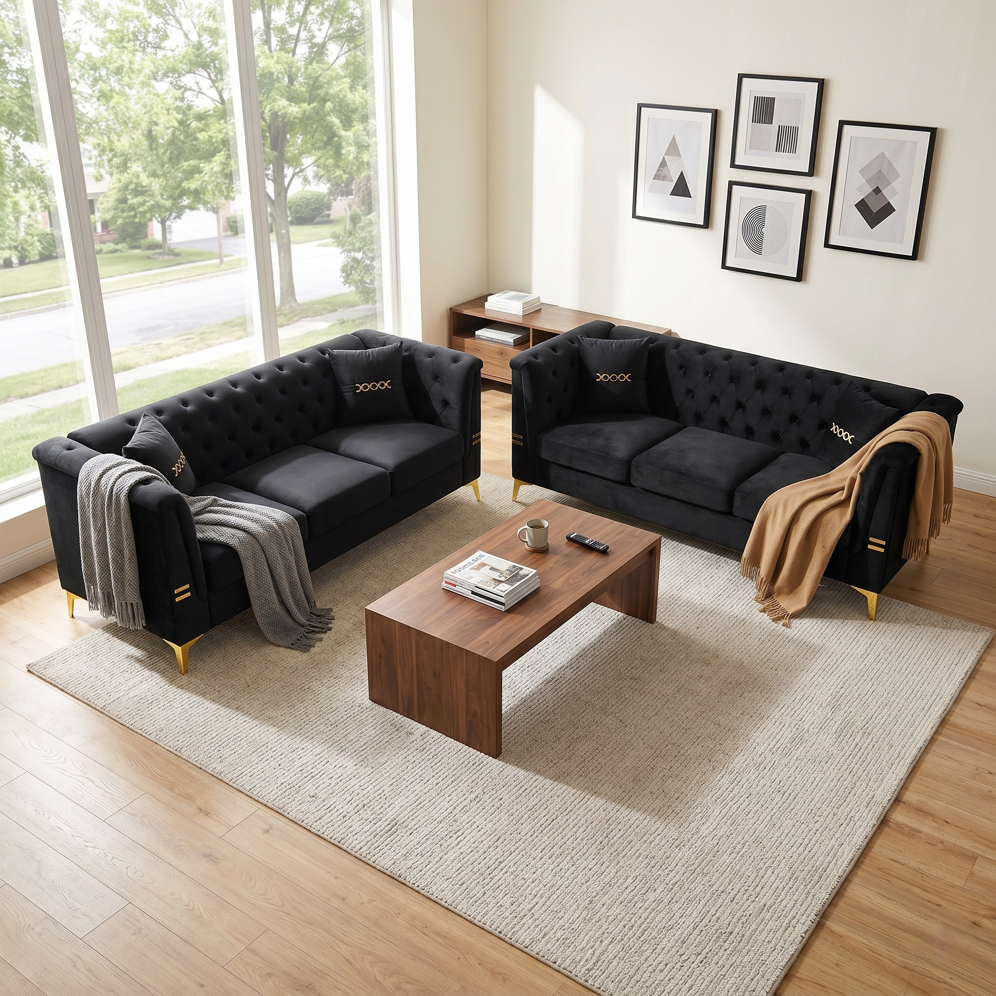 FX-P83 2PC Sofa