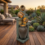 4-Tier Cascading Water Fountain