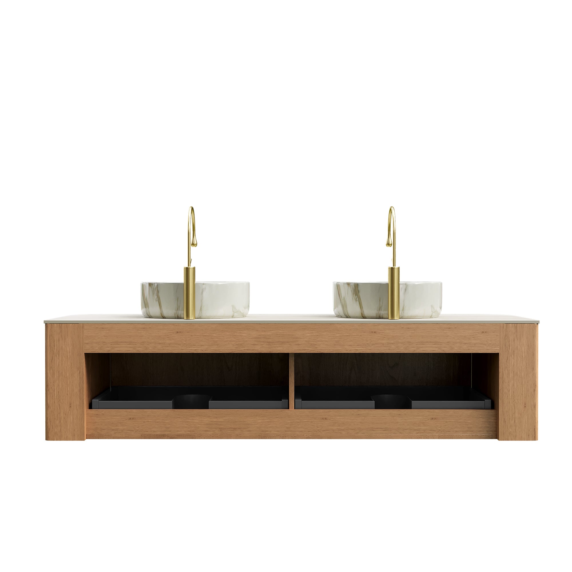 Dina 60" Bathroom Vanity & Sinks