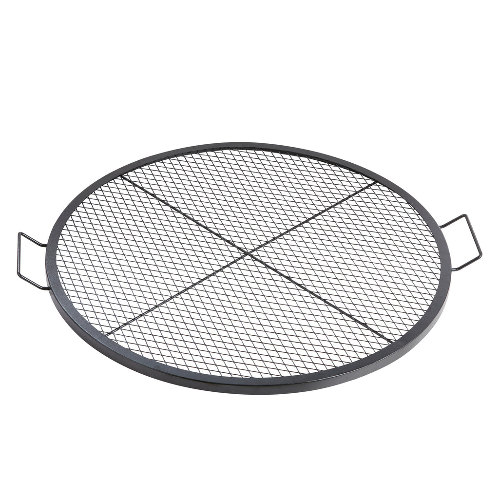 X-Marks Fire Pit Grill Grate - Round Cooking Grate - 36 Inch