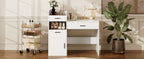 3-in-1 Vanity Desk with Flip Top Mirror
