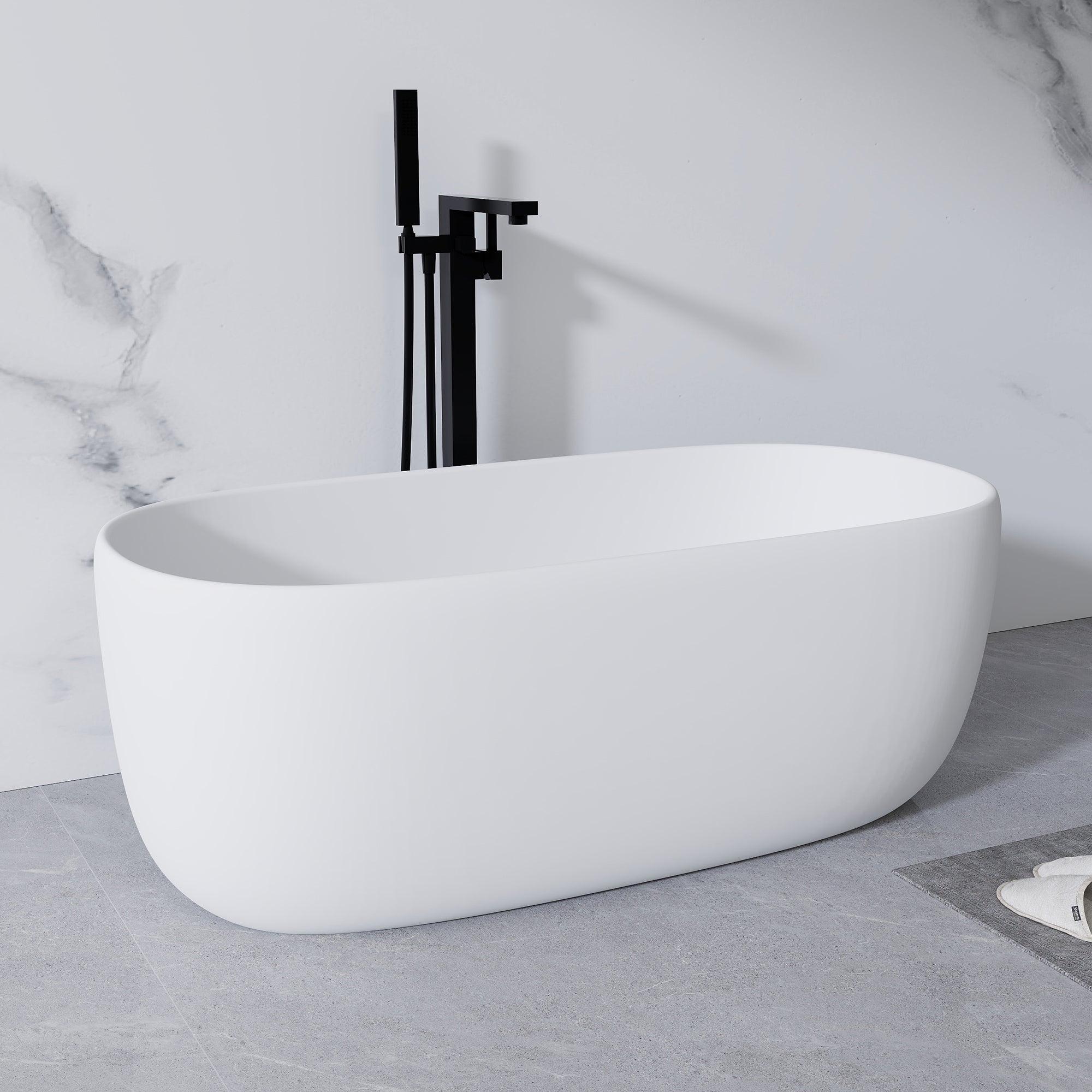 LILYA 51'' Freestanding Bathtub