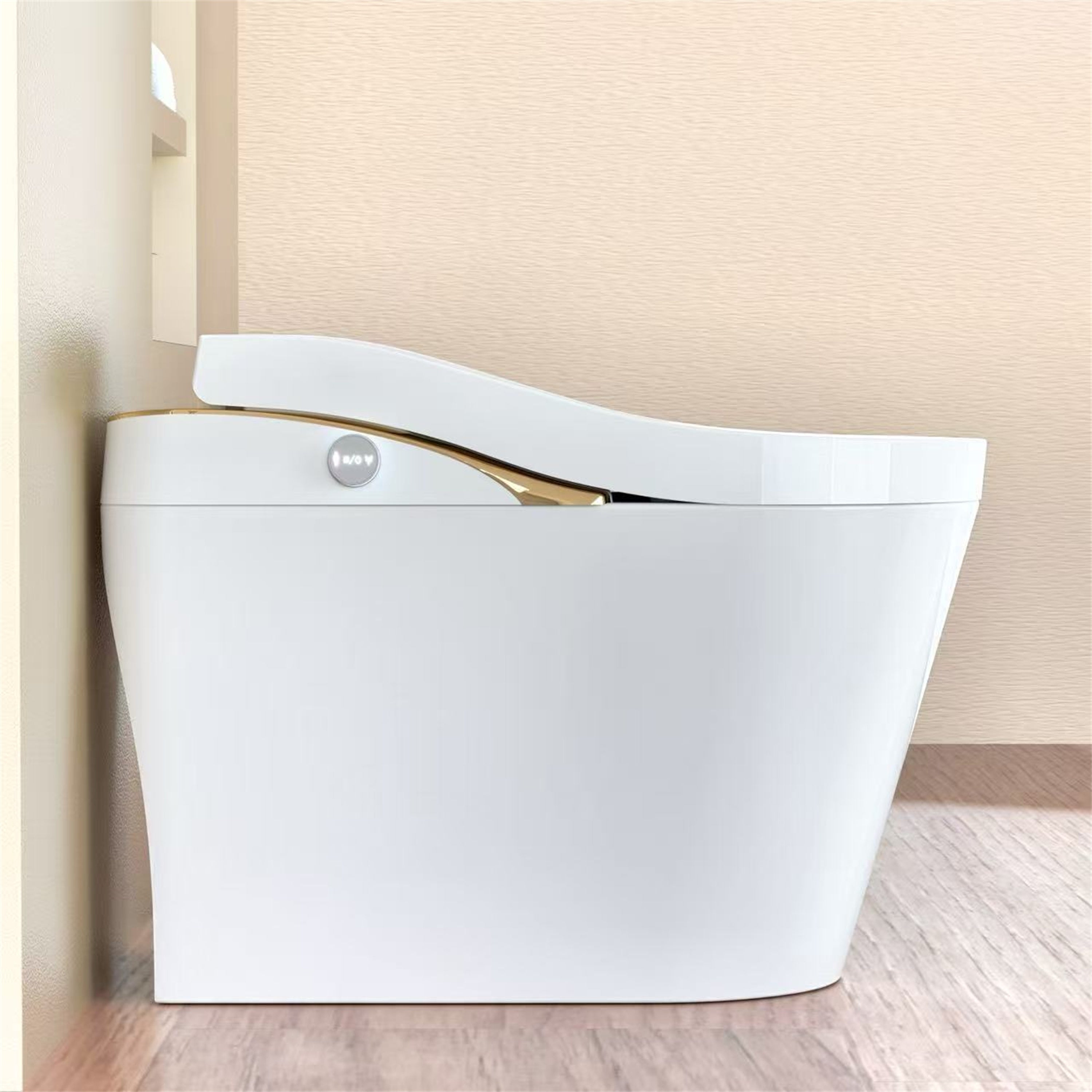 Modern Smart Toilet With Bidet and Auto Features