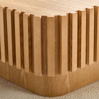 31.5 Inch Modern Handcraft Drum Coffee Table