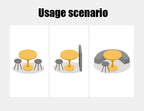 Modern Round Dining Table - 31.5''