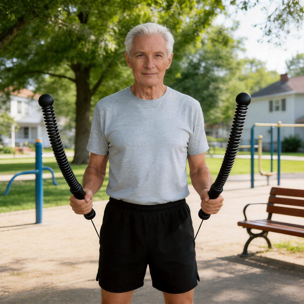 Pack Cordless Battle Ropes for Indoor Workout
