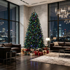 9 FT Prelit Colorado Christmas Tree