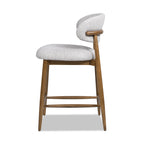 Locke 26.5" Modern Upholstered Counter Stool