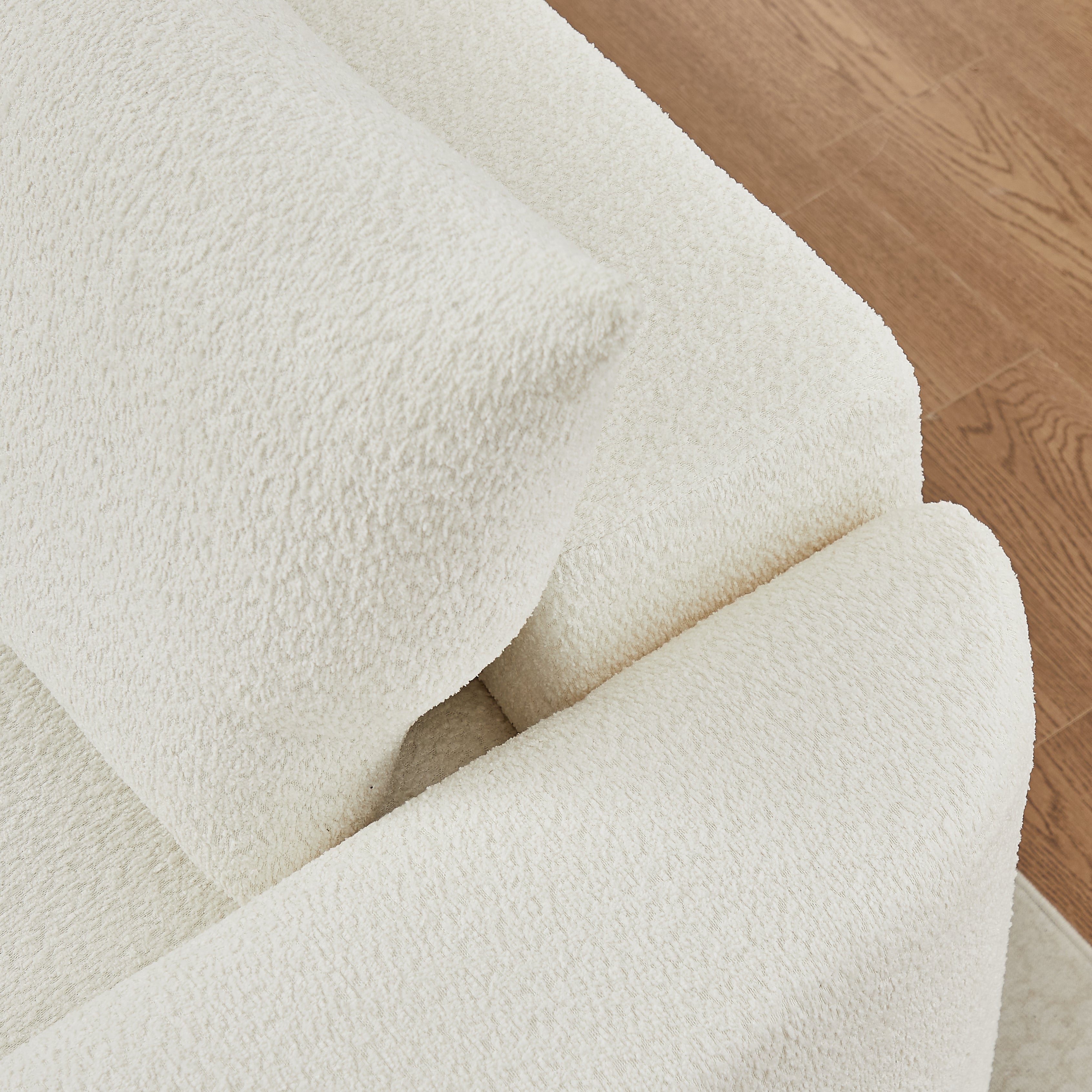 Chenille Sofa for Living Room - 109" Large Modern 3-Seater