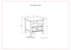 Ela End Table