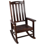 Wooden Oversized Porch Rocker Chair
