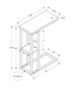 C-Shaped Accent Table