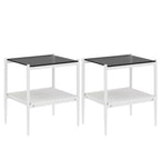 Set of 2 Rectangle End Tables