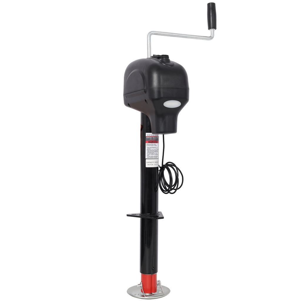 3500lbs Electric Power Tongue Jack for RV Trailer & Camper