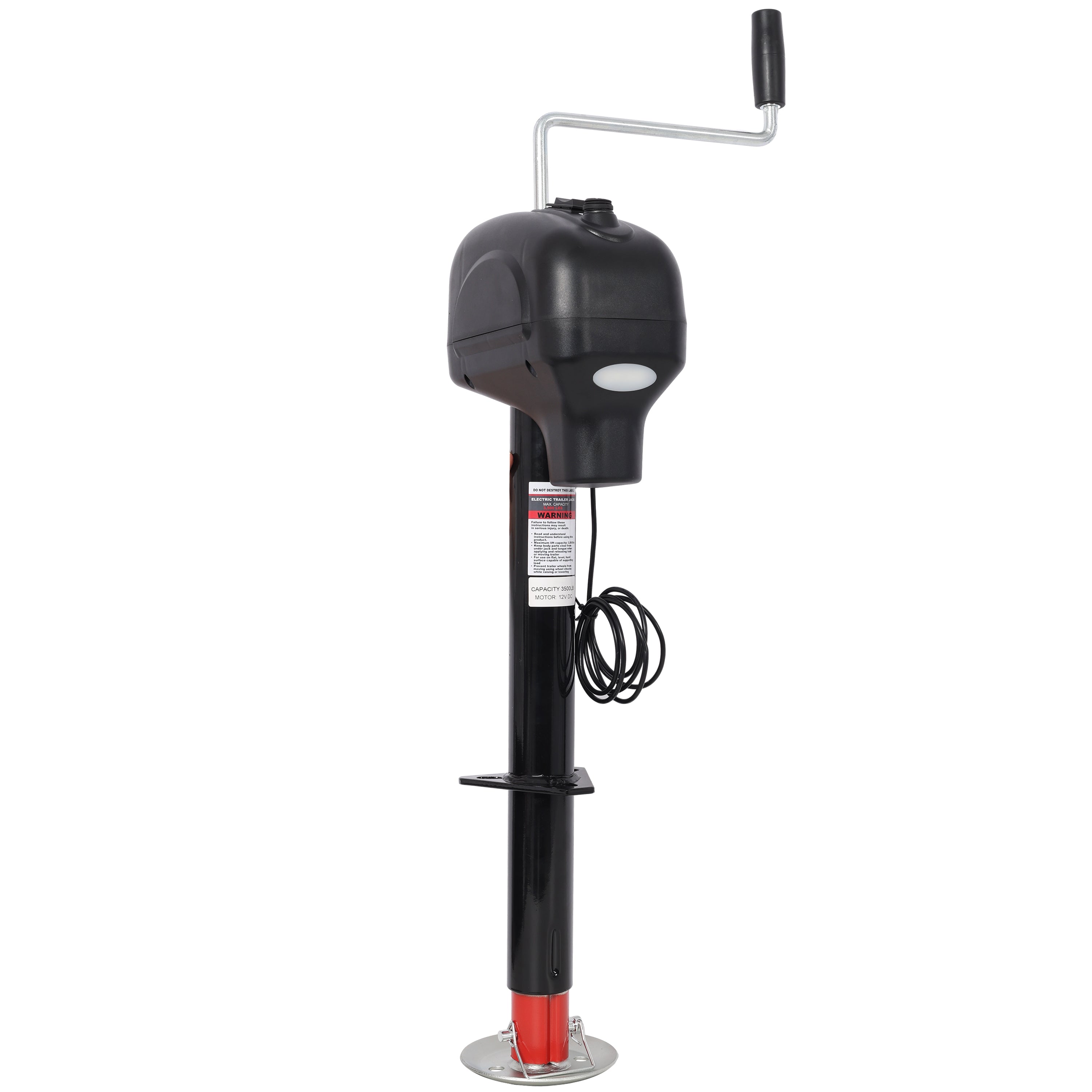 3500lbs Electric Power Tongue Jack for RV Trailer & Camper