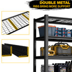 59 Inches Metal Garage Storage Rack