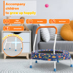 28-Inch Toddler Trampoline for Kids 1 Year Plus with Handle