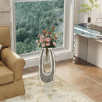 24.01" U-Shaped Floor Vase