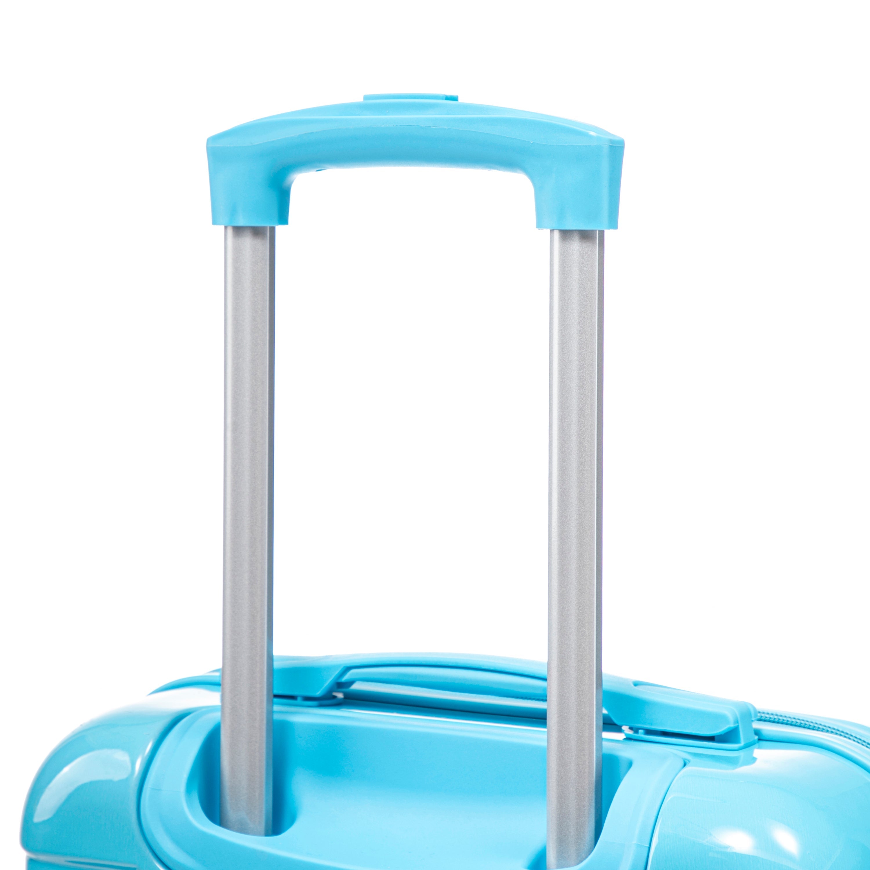 14'/20' 2-Piece PC Spinner Wheel Luggage Set with Gradient Color and Lock