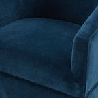 Earl Baltic Skirted Swivel Chair