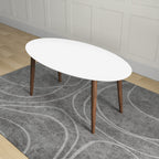 Ada Mid Century Modern Solid Wood Dining Table