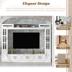 Vibe Haus 98.4" Wall Unit Entertainment Center