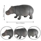 Weather Resistant Hippopotamus Garden Statue