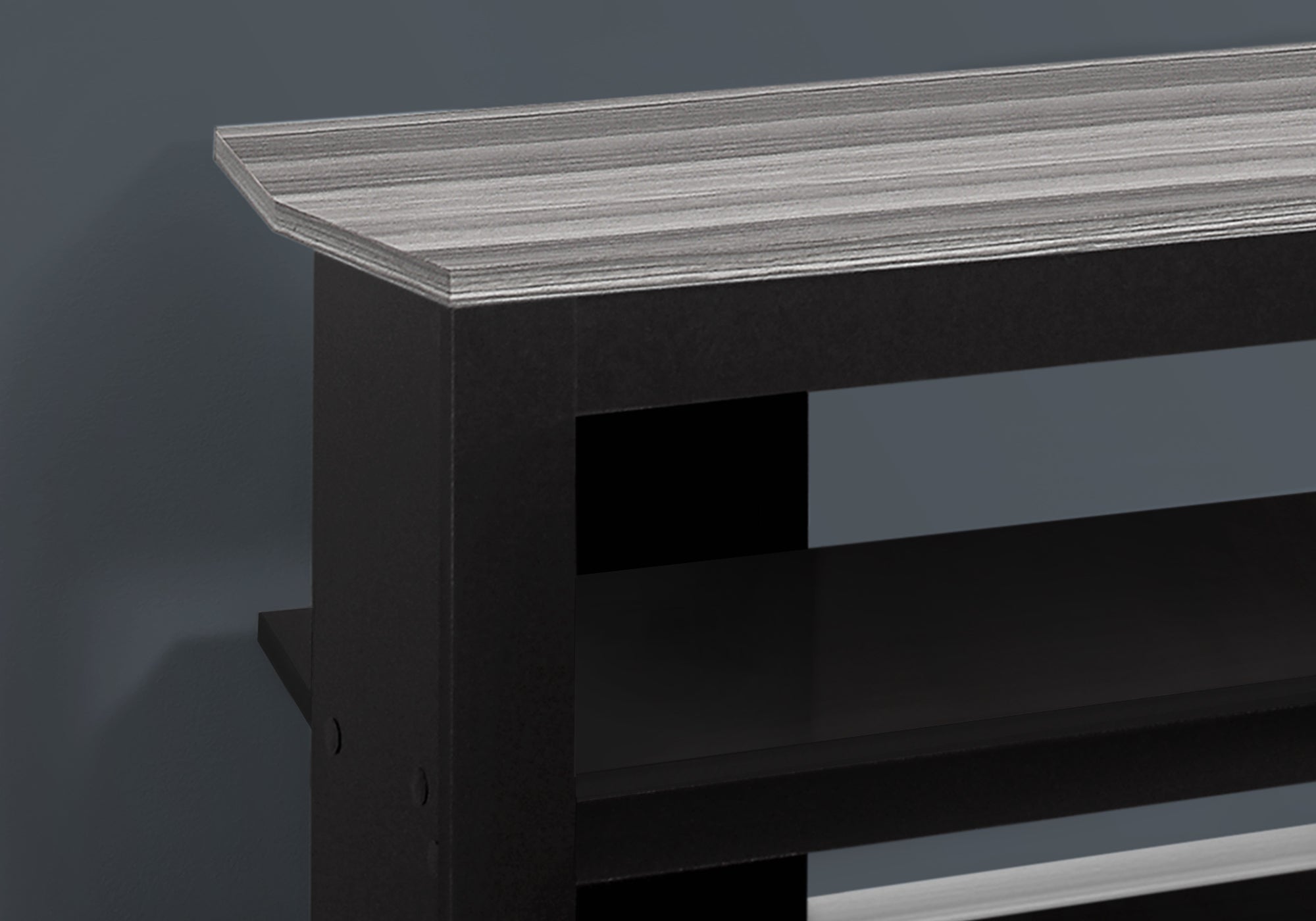 42 Inch TV Stand with Storage Shelves
