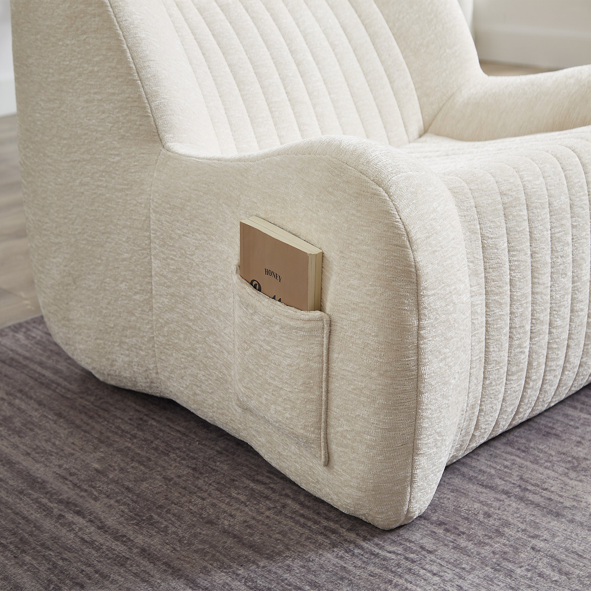 Bean Bag Chair for Adults with Armrests