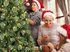6FT Pre-Lit Artificial Christmas Tree
