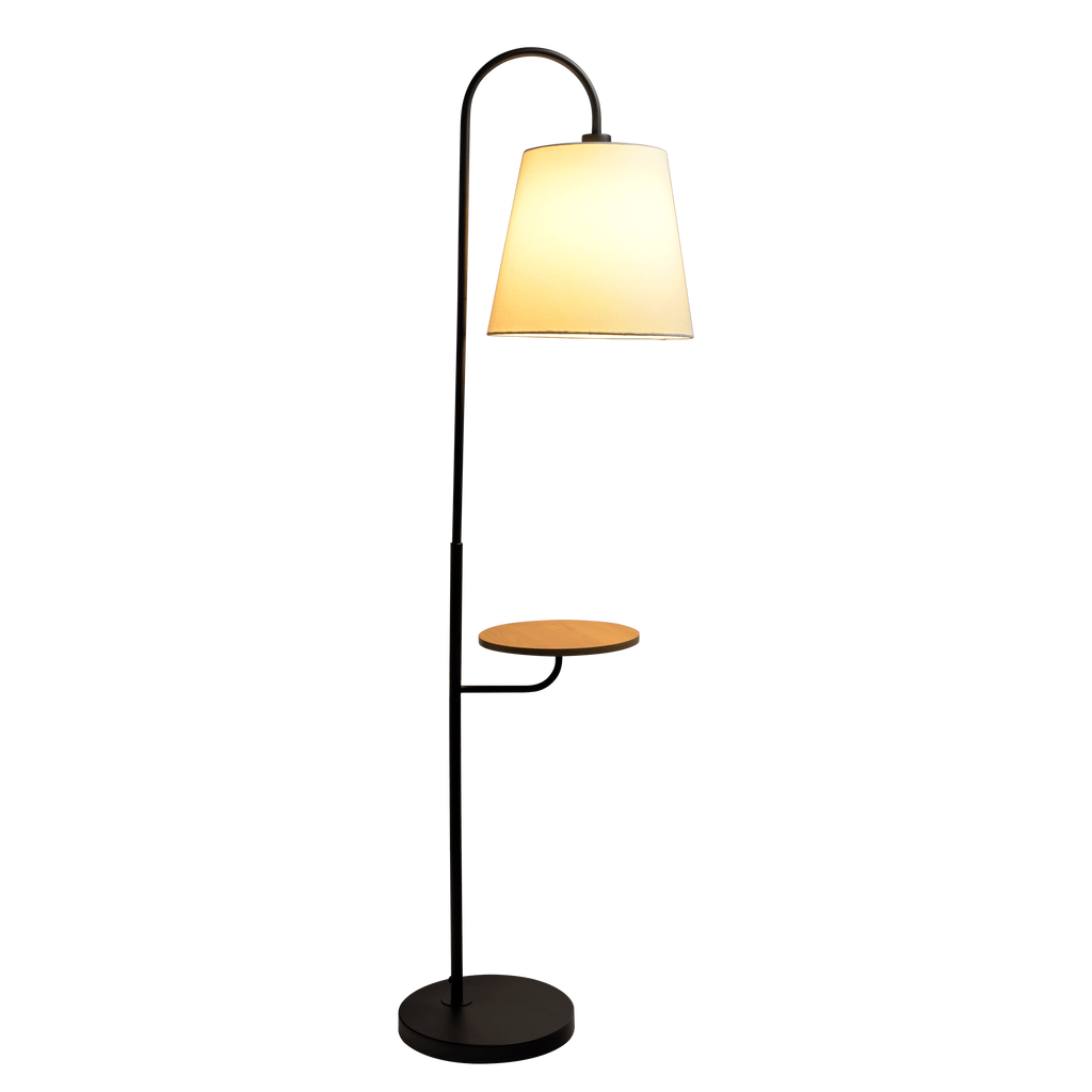 Seoul Black Floor Lamp