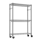 Heavy Duty Rolling Garment Rack 3 Tiers