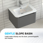 24" Floating Bathroom Vanity