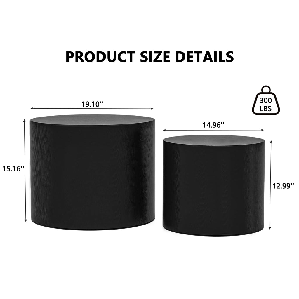 Nesting Coffee Table Set of 2