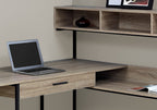 L-Shaped Computer Desk for Home Office with Storage Drawers