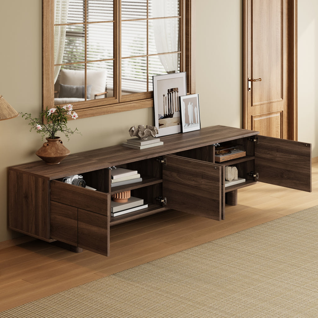78 Inch Modern TV Stand for TVs Up to 85 Inches