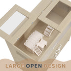 Hamster Cage with Independent Storage Cabinet