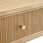 Fleur Natural 1-Drawer Nightstand