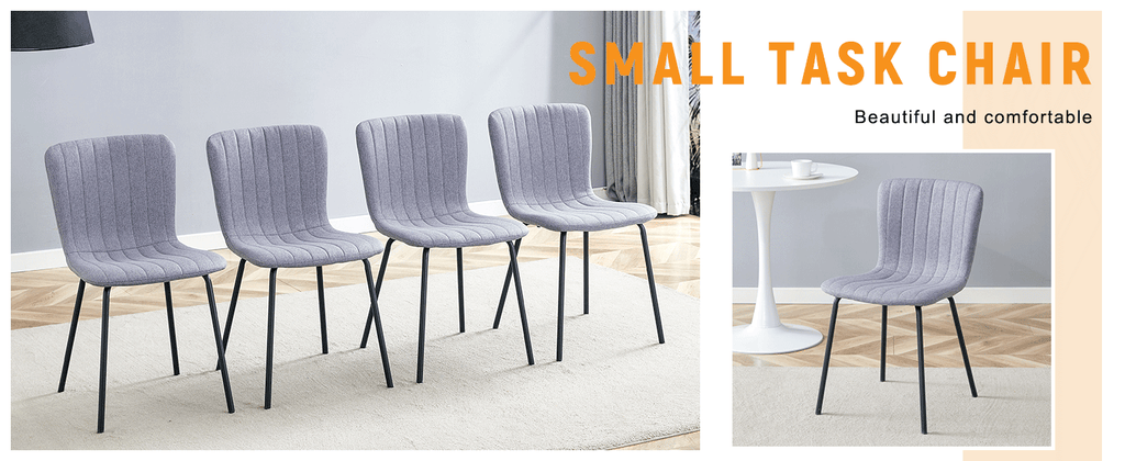 Luxury Minimalist Chairs - Set of 4 High Quality Dining Chairs