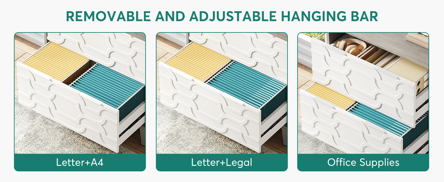 2-Drawer Lateral File Cabinet