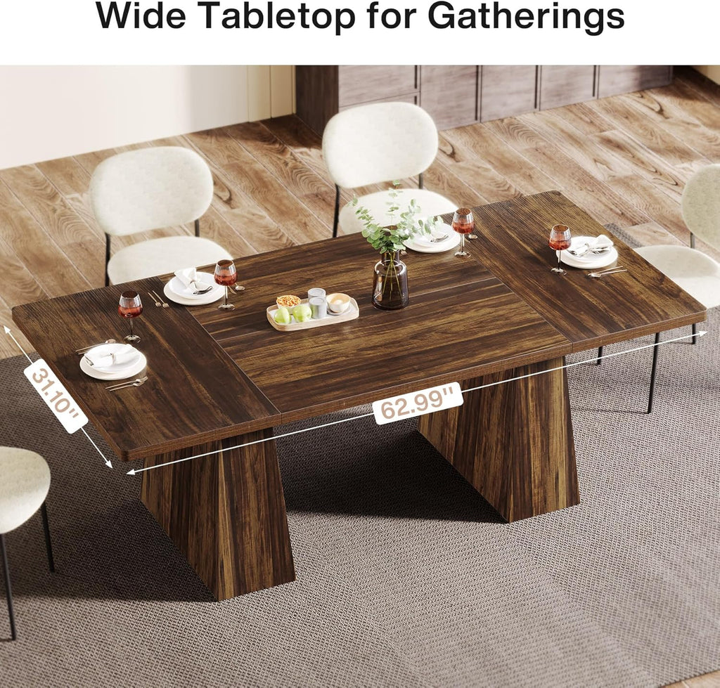 63" Modern Executive Desk