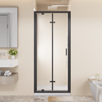 Framed Bi-fold Pivot Shower Door 32"x72"