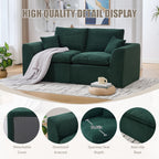 United We Win Modular Sectional Sofa - Comfy Cloud 2 Seater